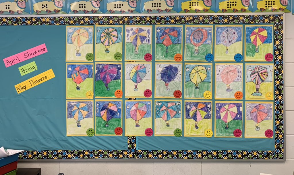 BCECathyKiss1's tweet image. April showers bring May flowers. 💐🌼🌻🌸@beachycoveelem #directeddrawing