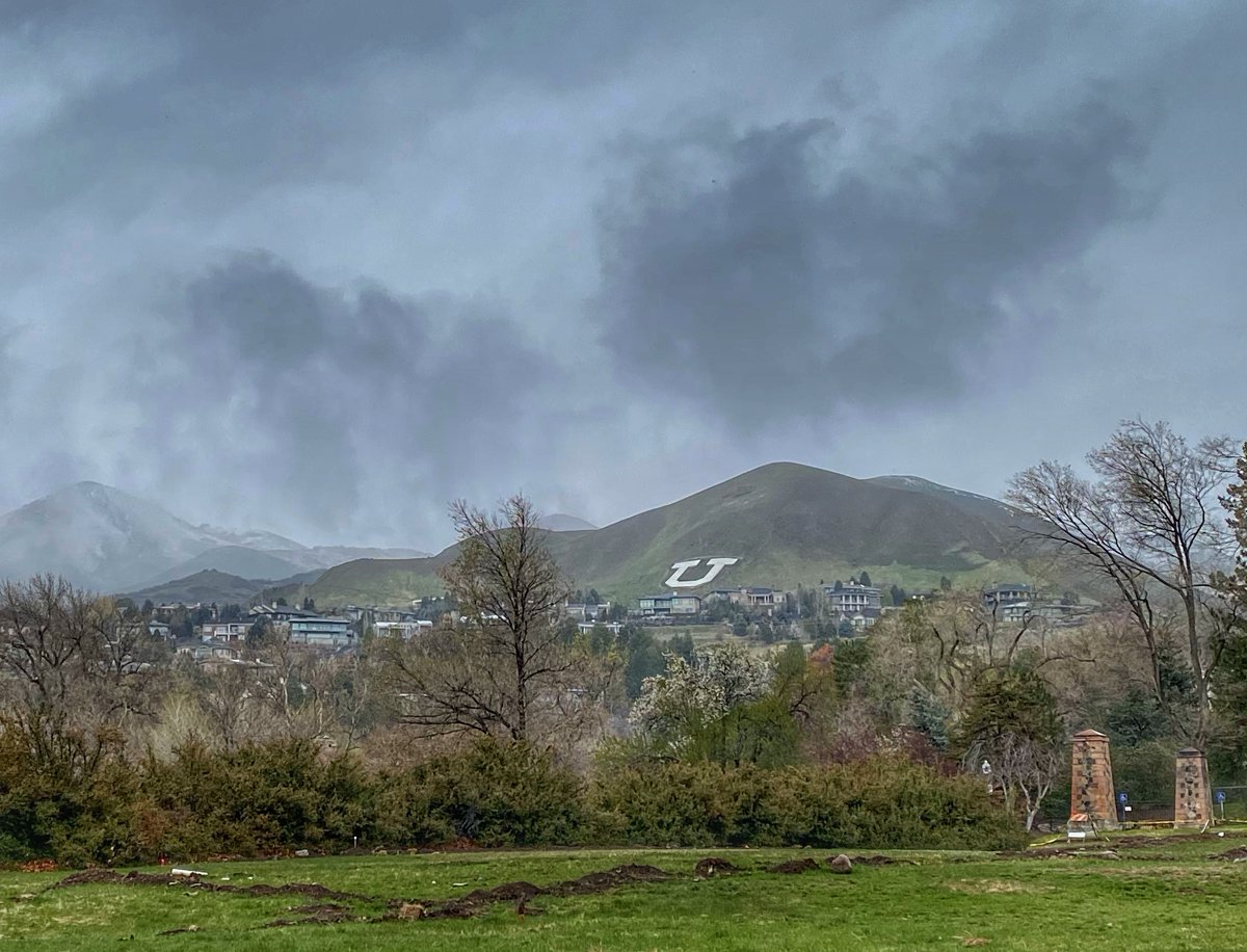 UUtah's tweet image. April showers... 💐