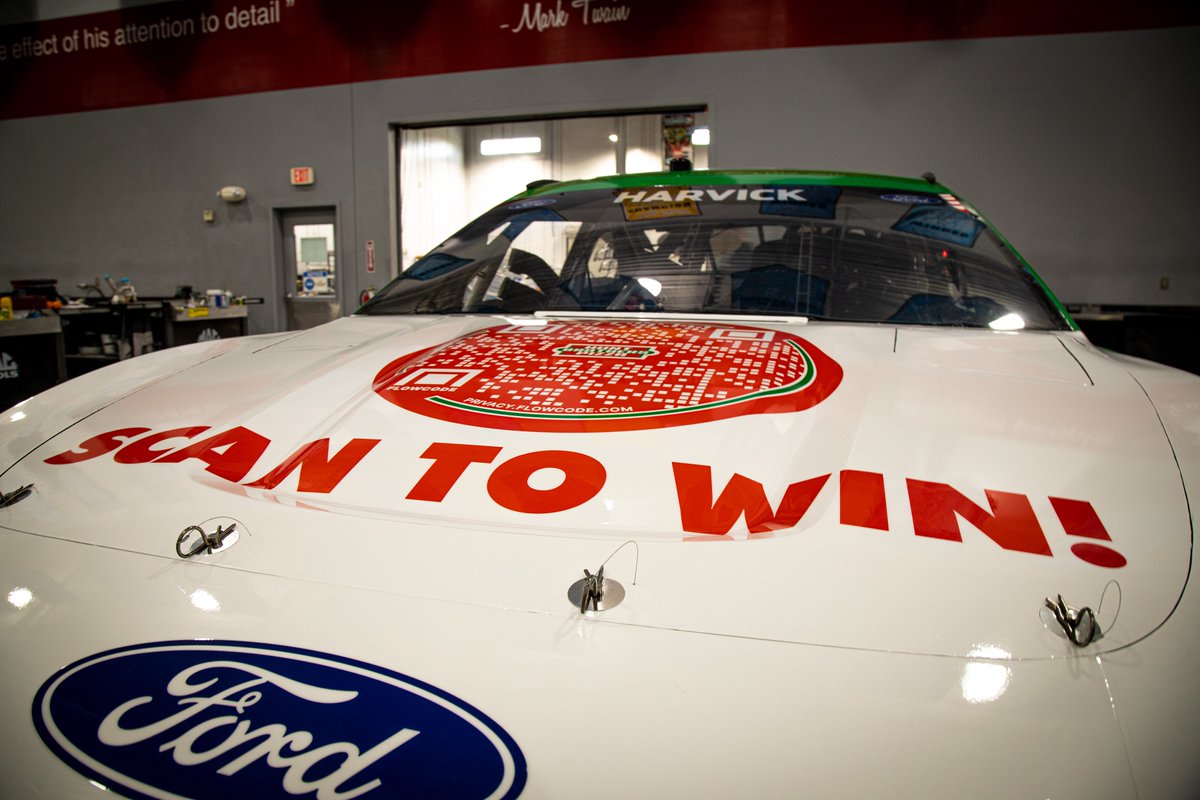 Flowcode To Place a QR Code on Nascar Race Car