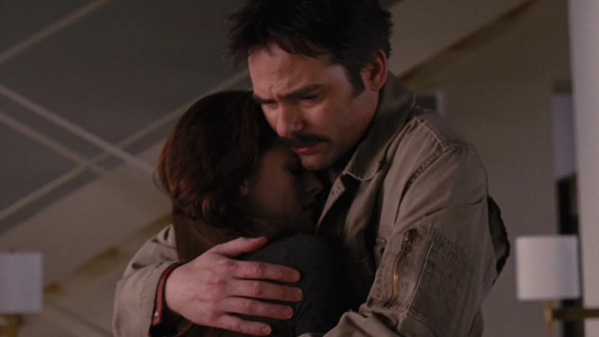 twilightreborn's tweet image. that moment where charlie hugs bella and notices that she&apos;s cold, realizing that something has changed but then he hugs her even harder 🥺