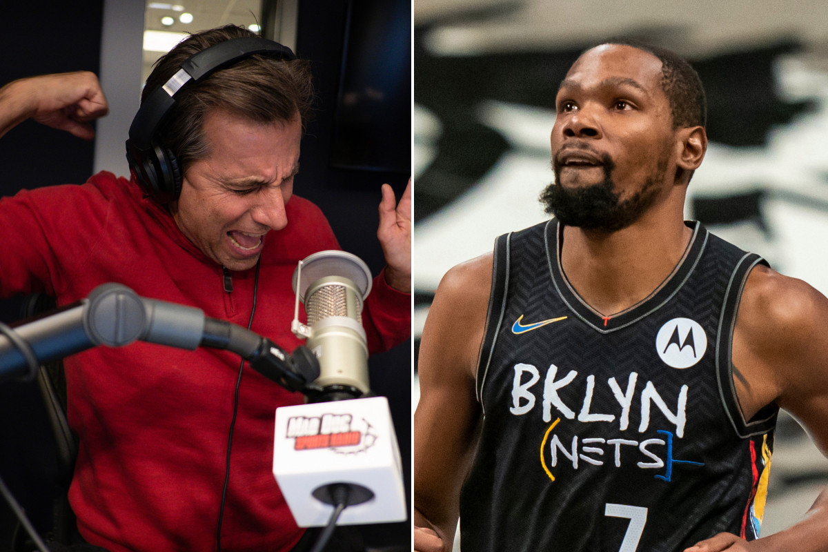 Chris Russo takes Michael Rapaport dig at Kevin Durant during epic rant