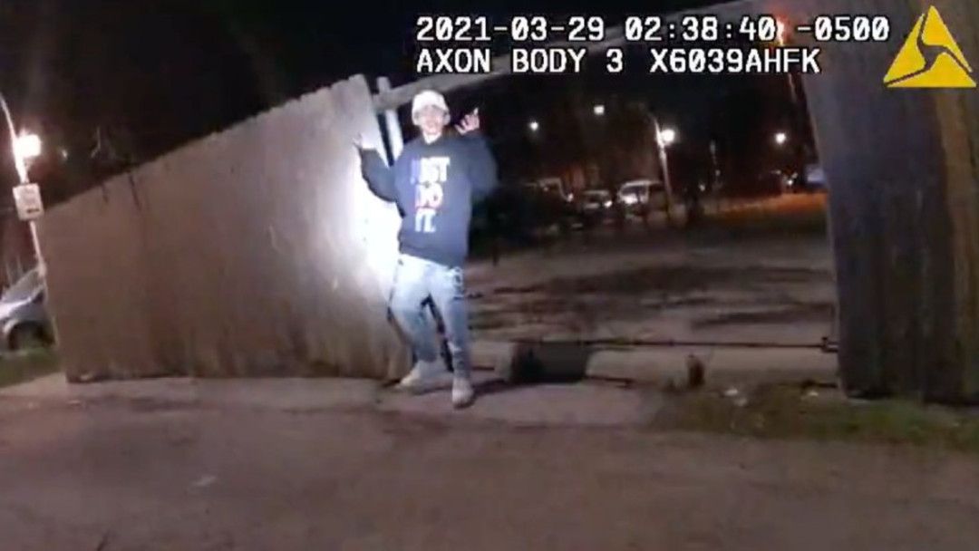 UPDATE: An attorney for Toledo's family said the videos show the 13-year-old had raised his hands and did not have a gun when he was shot: 'If you're shooting an unarmed child with his hands in the air, it is an assassination.' WARNING: GRAPHIC VIDEO: buff.ly/3wWdbXr