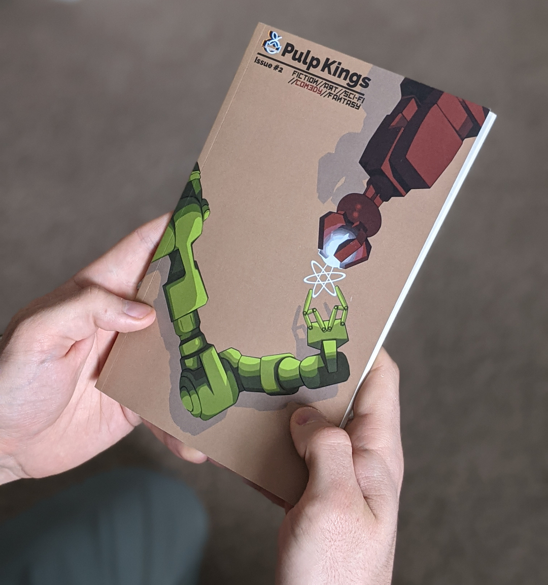 BooksStray's tweet image. Its okay, you can judge this book by its cover! 
Pulp Kings Issue , designed, created, edited, and sold in Calgary. 
.
Want to see what's inside? Find the link to our website in our bio for more information.