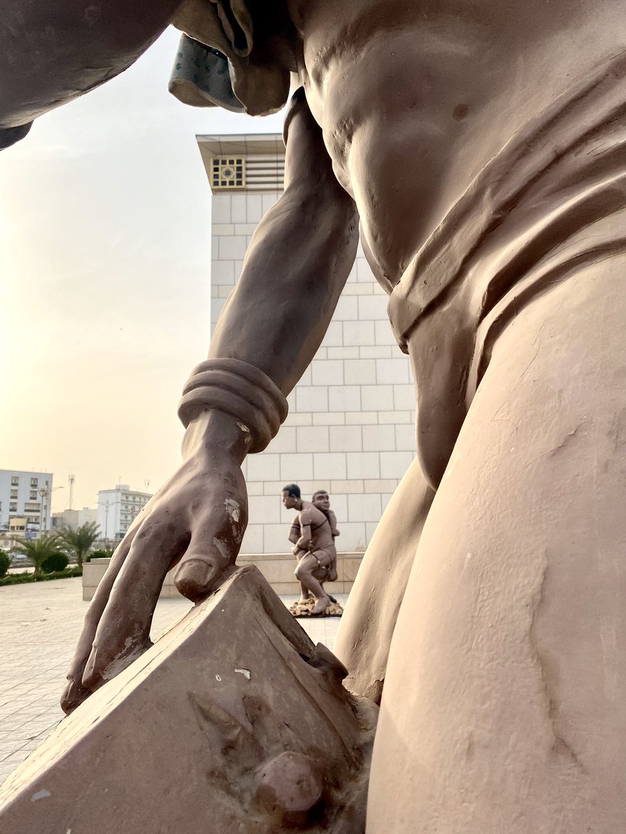 Views from the Museum of Black civilization - Sculptures & buildings!