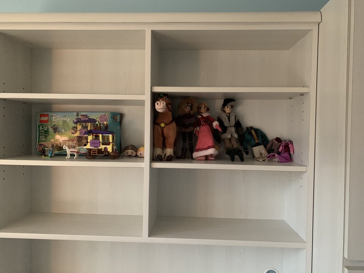 today i reappear to say look i started my shelves