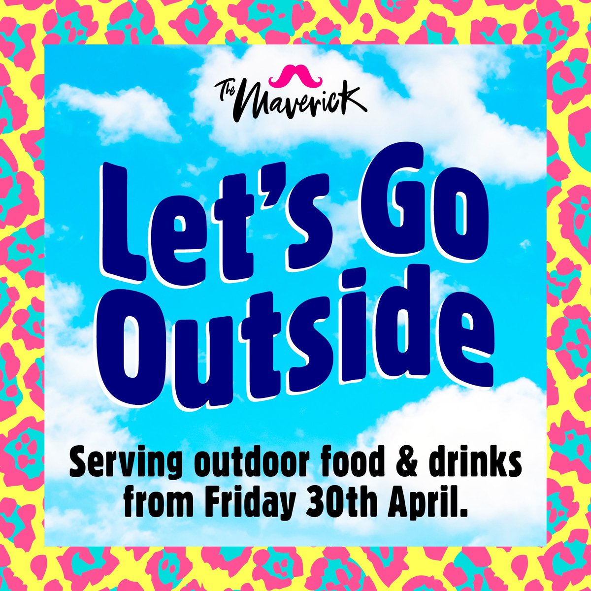 We’ve all been stuck indoors during lockdown - Now it’s time to take things outside! ☀️ Join us from Friday 30th April on our new outdoor terrace! No booking required - Tables available on a first come, first served basis. We’ve can’t wait to welcome you back 🥰