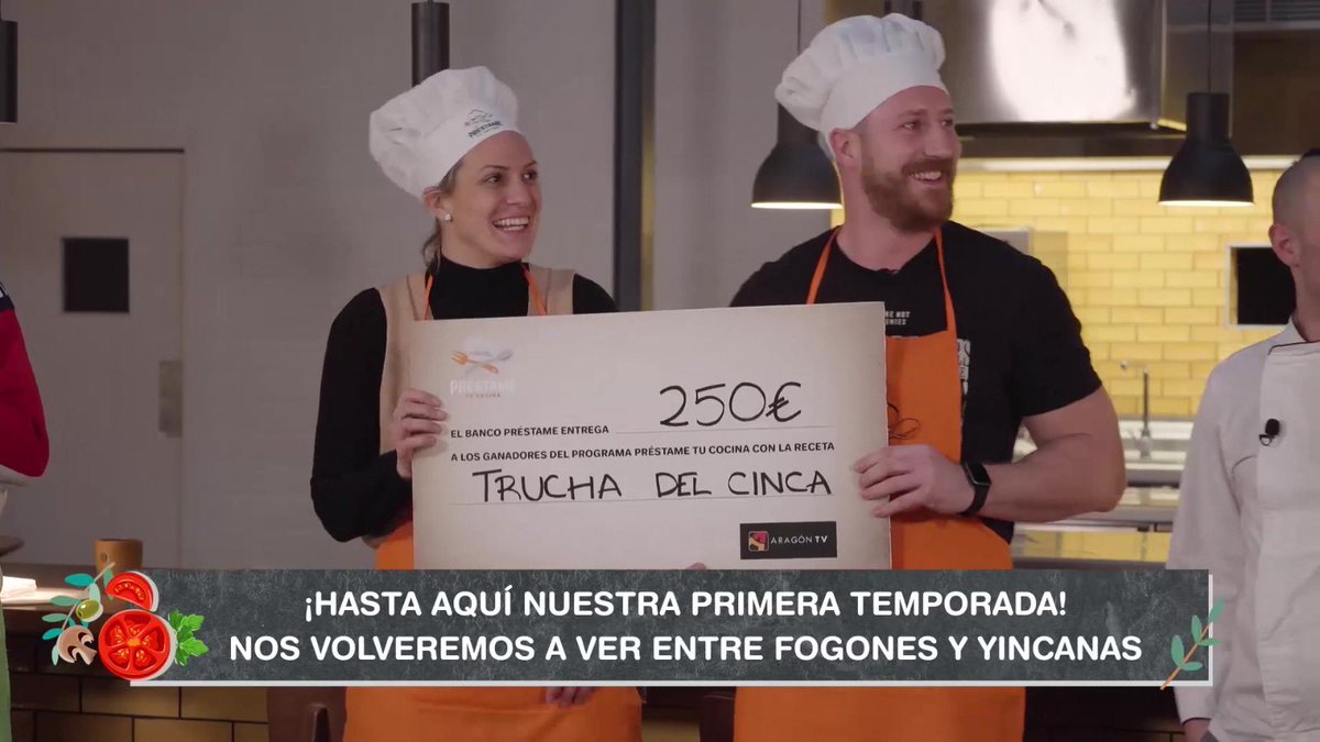 ¡Enhorabuena, equipo naranja! 🧡🥇Ha sido un placer veros correr, bailar y... ¡cocinar! 🐟 🥕

Y a vosotros, queridos cocinillas, gracias por acompañarnos durante esta temporada. ¡Apagamos los fogones de #PréstametucocinaAtv ! 👋🏼🍳