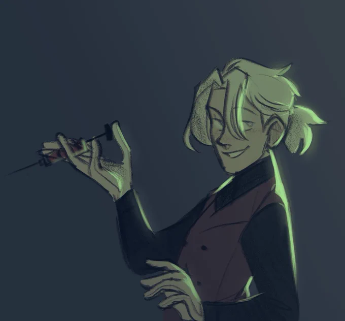 crushes @mvgne's frank     stein like a grape 