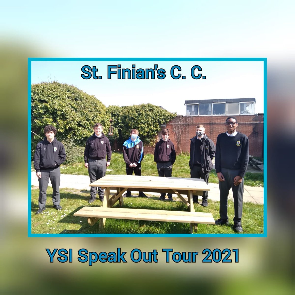 StFiniansCC's tweet photo. TY Coding students took part in the Young Social Innovators programme, the Speak Out Tour showcases participants and their projects. Well done to all students involved and to their teacher Ms Farrell 💫 #YSINOW #SPEAKOUTTOUR #GOOGLE #DCU #wellbeing @YSInow https://t.co/HuH7CnUX0J