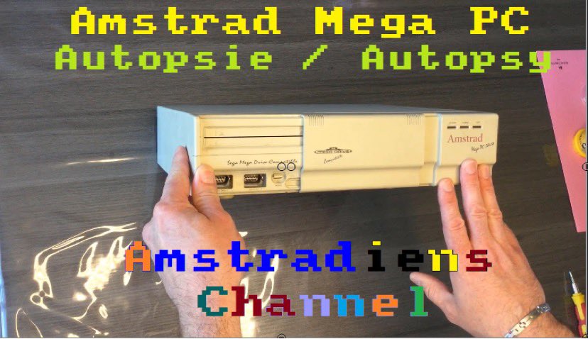 cgdaft61's tweet photo. Today this evening 07:30 PM, Amstrad Mega PC ( Sega Megadrive + 386 SX ). #amstrad #amstradiensFB #Sega #megadrive #game #pcgaming #megapc #RETROGAMING #game #console #computer https://t.co/7VZvWVIYUD https://t.co/5tlAjrttrn