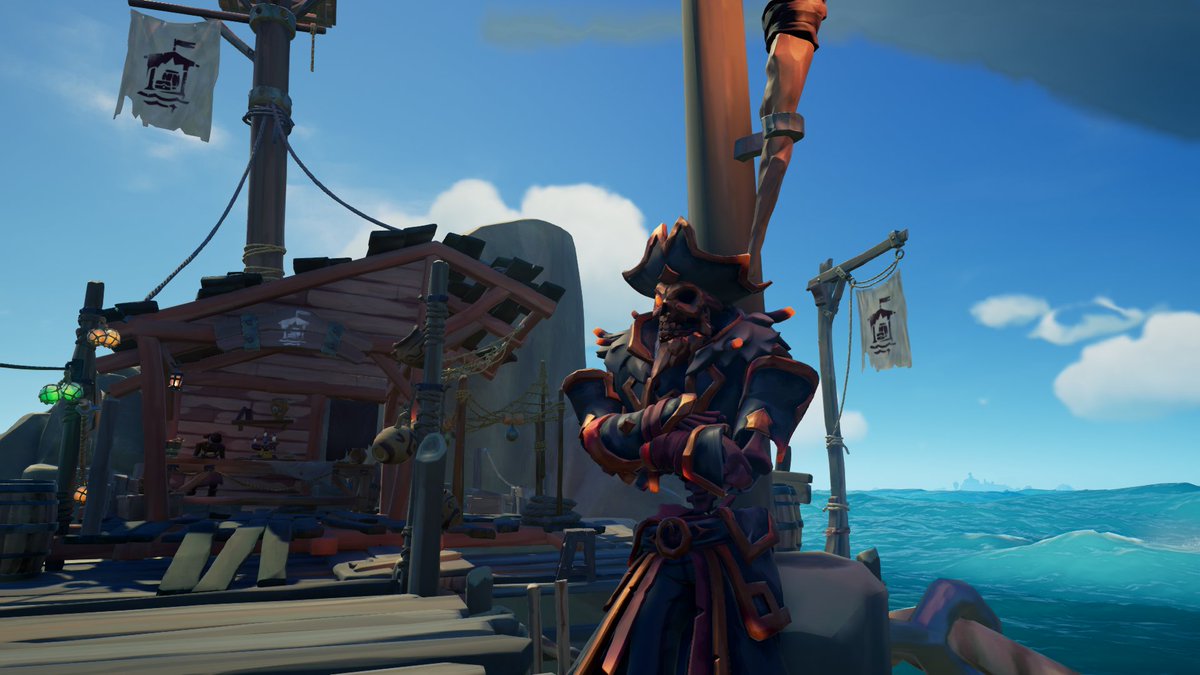 There are only two ways you'll come across pirates in @SeaOfThieves right now haha. This is going to be some serious fun. #SeaofThieves #BeMoreBarrel