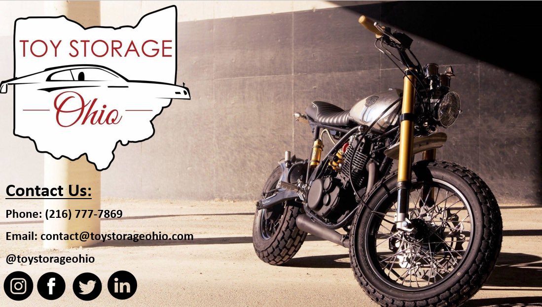 OhioToy's tweet image. Looking to store your car/motorcycle in the Cleveland area? We have the best storage resolution for you vehicles: 
✅ Climate-Controlled 
✅ Protected with Advanced Security System 
✅ Additional Services Available 
Reserve your spot today! #car #ohio #toystorageohio
