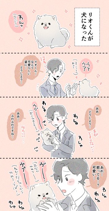 リオが犬になってる 