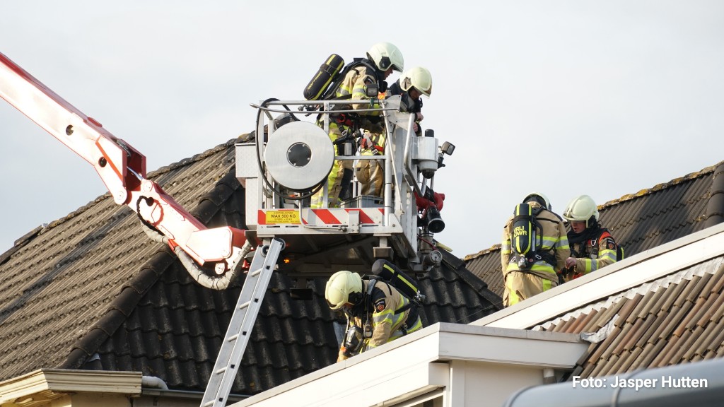 Melding brandweer Langstraat Wijhe inzake schoorsteenbrand