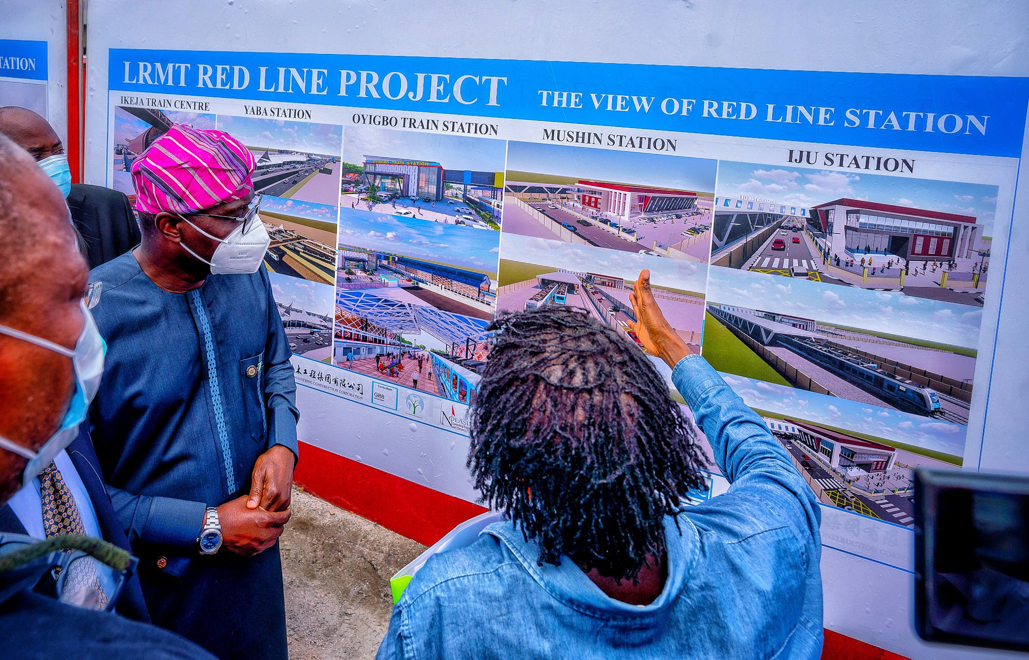 Sanwo-Olu flags-off first phase of the Lagos Rail Mass Transit (LRMT) Red Line project
