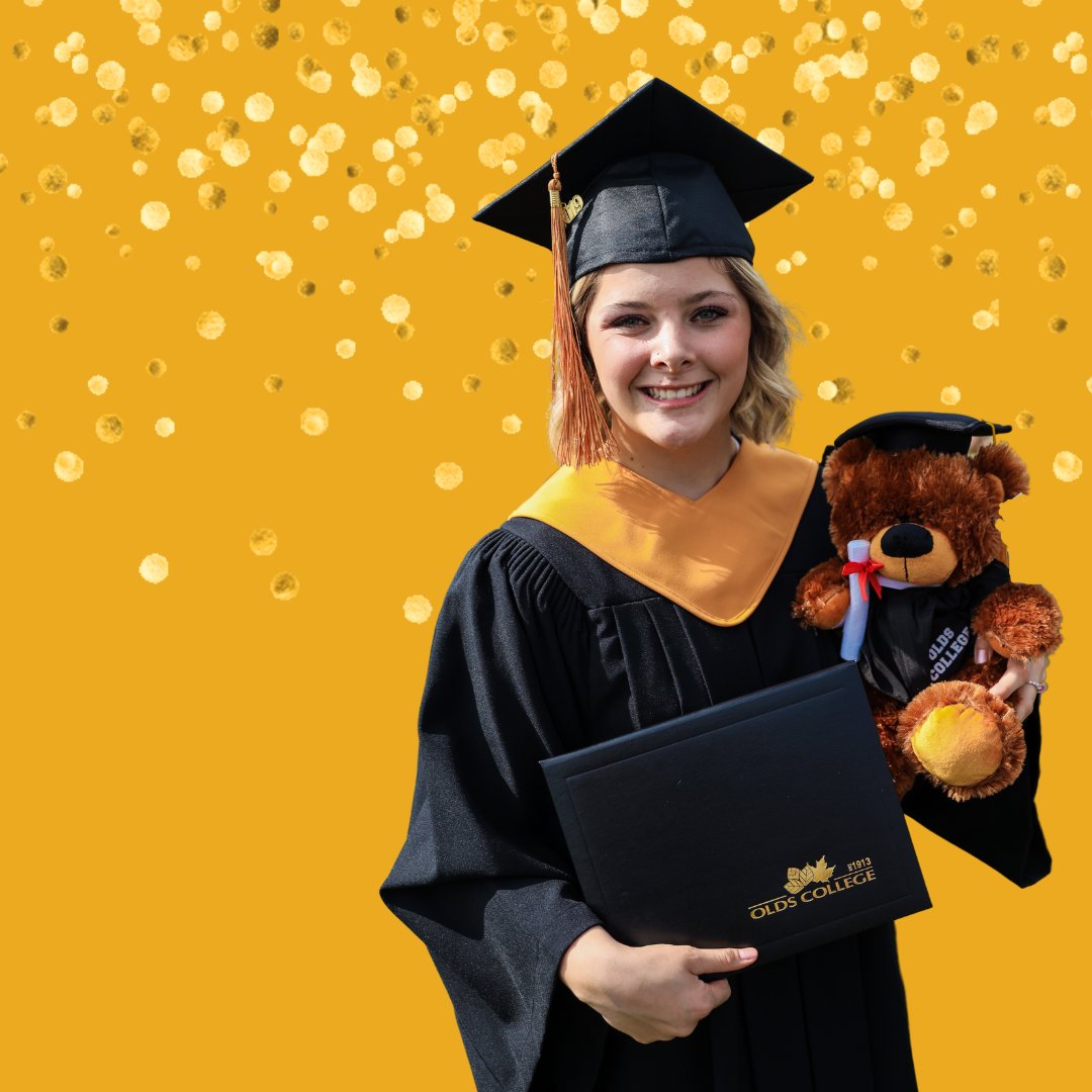 OldsCollege's tweet image. Let's celebrate! Students who would like to take part in the 2020 &amp;amp; 2021 virtual convocation ceremonies on June 5 need to RSVP no later than April 30. Visit oldscollege.ca/grad for information and the RSVP form.