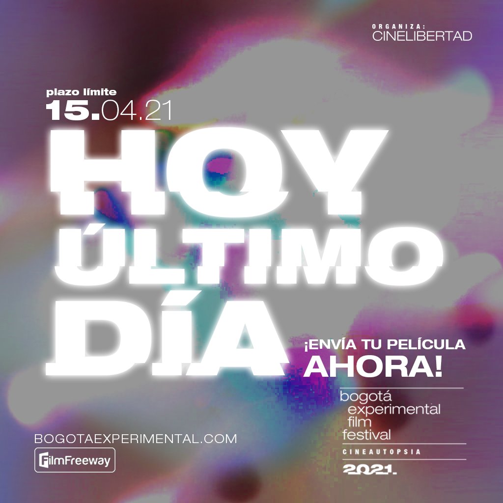 CineAutopsia's tweet photo. Última oportunidad / Last Chance
Envíanos ahora tu obra audiovisual via @FilmFreeway
Toda la info https://t.co/7WCiBaA5sY https://t.co/mWBgciQp3B