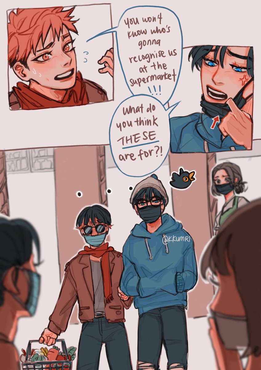 quarantine kagehina (pt 7: camouflage) 