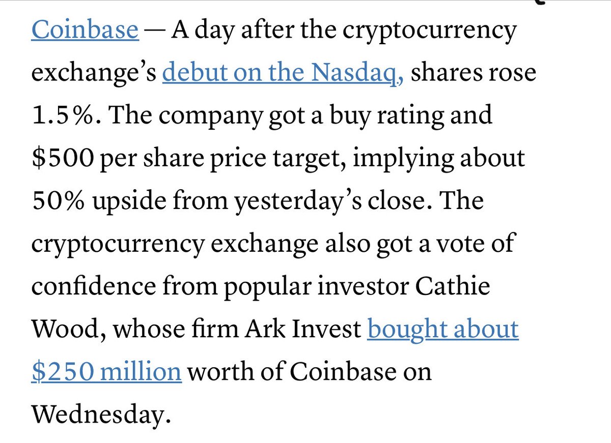 #coinbase #cathiewood #arkinvest #nasdaq #shares #investment for #highrevenue