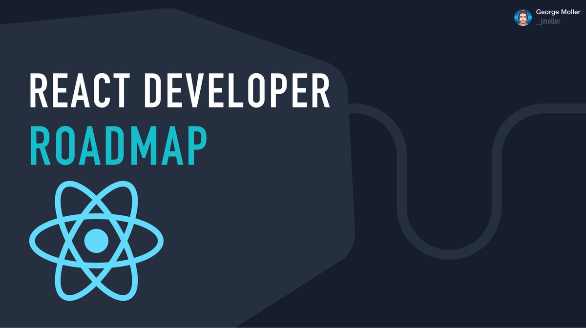 _georgemoller's tweet image. 🗺 2021 React Developer Roadmap
🧵 Thread 👇