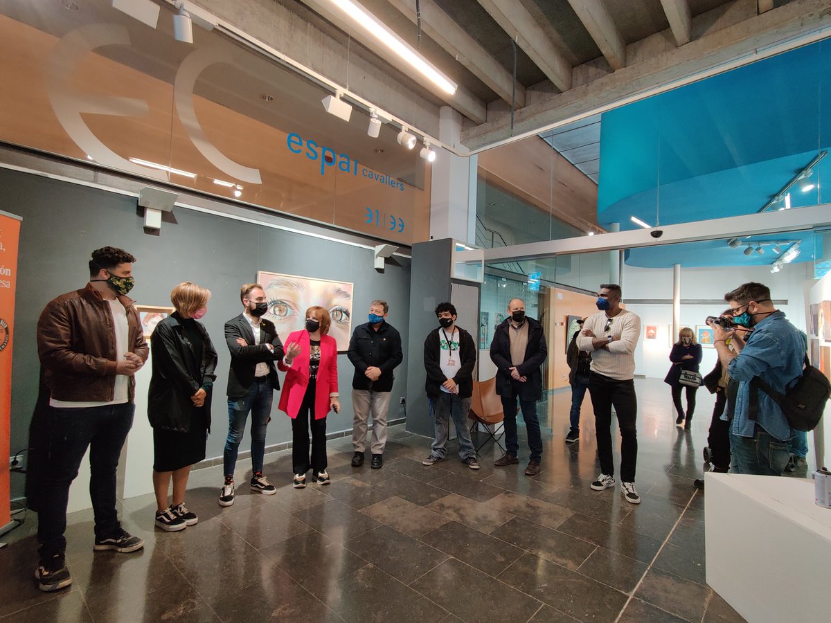 ercpaeria's tweet image. 🔥 Queda inaugurada l'exposició 'Endins', dins del marc del festival #PotFest 🔝

🖼️ Hi trobareu obres dels 5 artistes que participen al festival i de la lleidatana Lilly Brick.