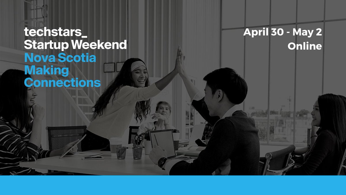 hfxinnovation's tweet photo. Calling all innovators + change-makers! 🤩📣

Are you eager to help make #NovaScotia an even better place to live, work, and play? If so, join us at the 2021 @Techstars @SWNovaScotia to help develop solutions and make a difference. #SWNS  

Register here: https://t.co/3YdQqM3FC5 https://t.co/Wt63QejI2w