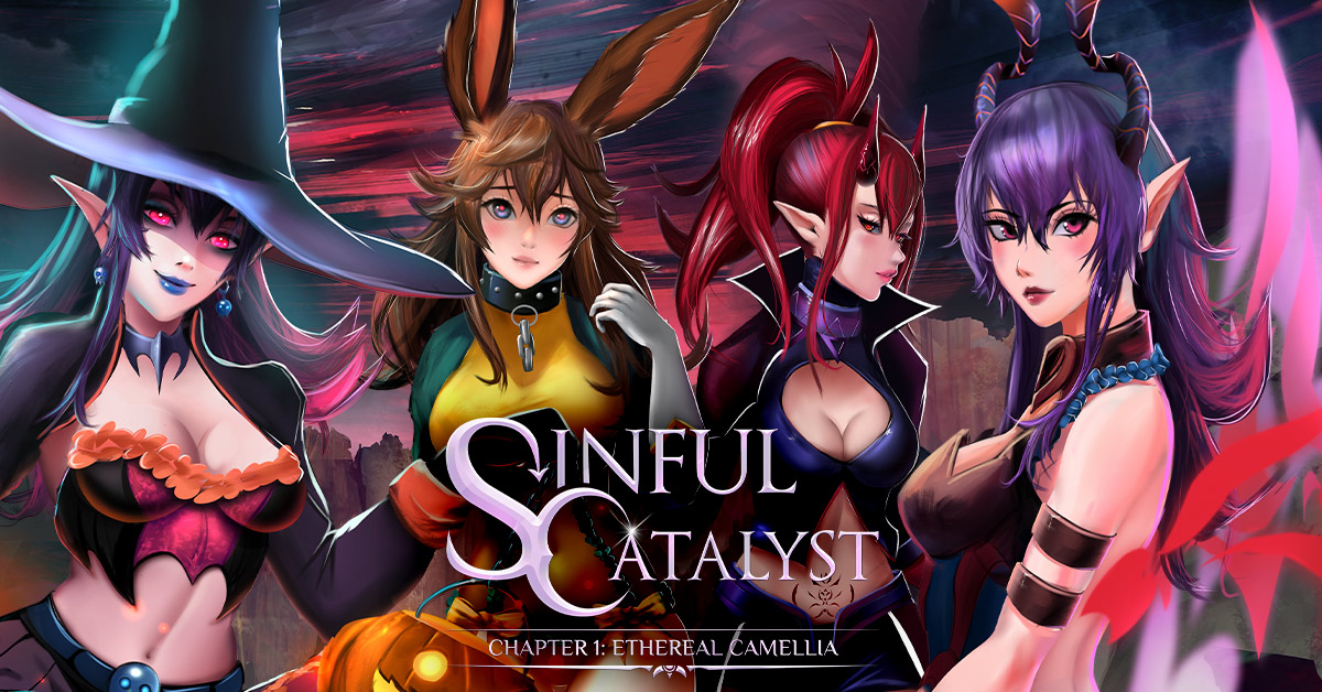 Visual-novel Adventure "Sinful Catalyst CH1: Ethereal Camellia" is now live on Nutaku! Play it here: nutaku.net/games/sinful-c… 💖
