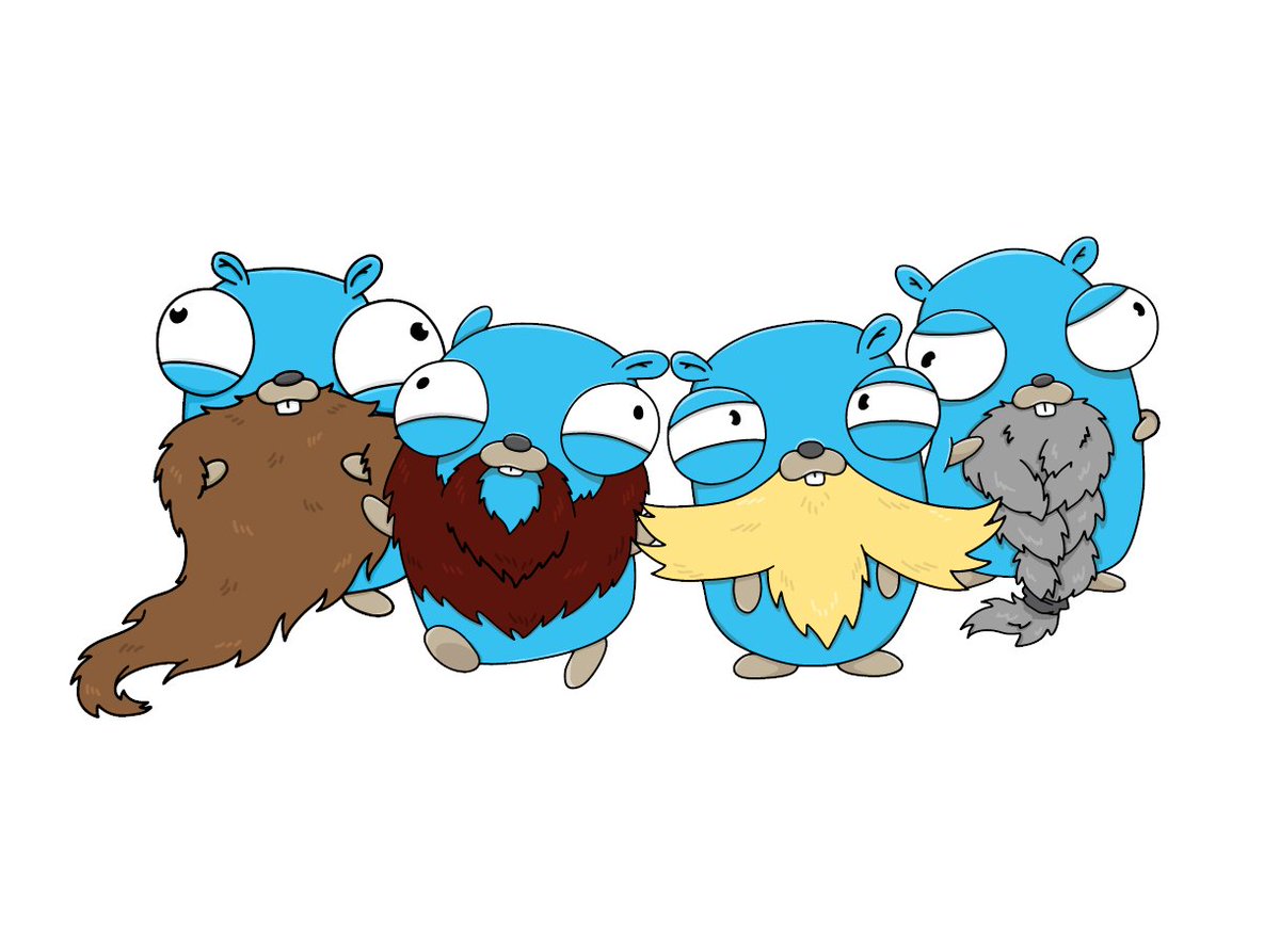 maria_nynfa's tweet photo. I'm back to making silly #golang gophers
Stickers here: https://t.co/84HwZHhX6v https://t.co/Yvpu2spjb5