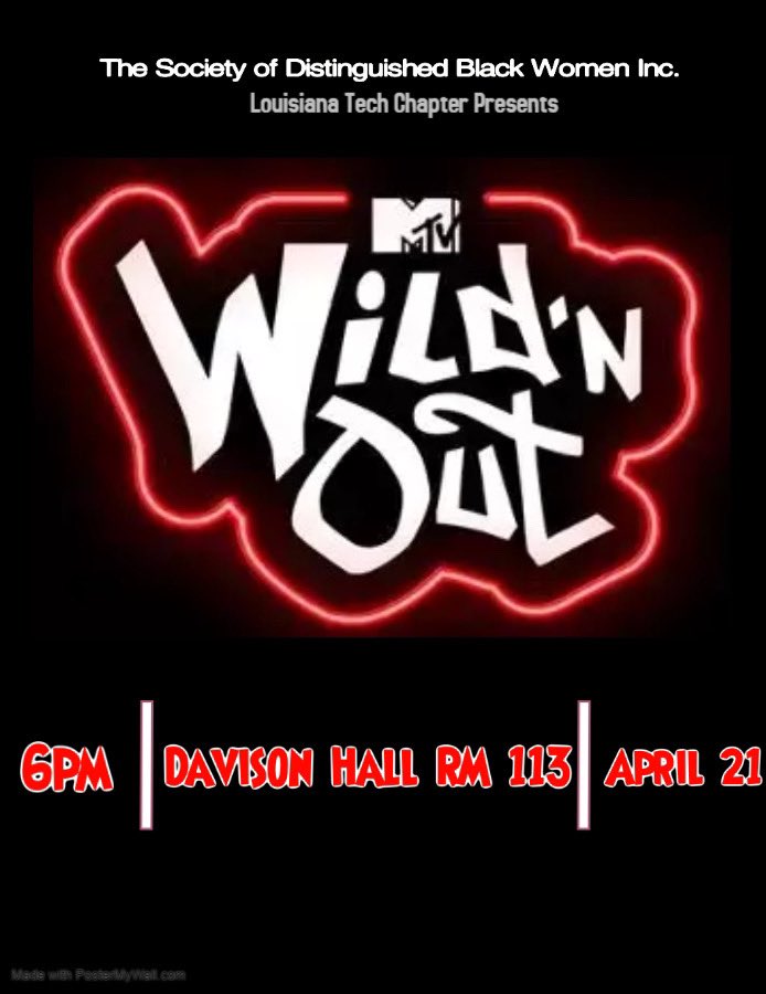 DBW will be hosting a Wild’n Out event on Wednesday, April 21st at 6 p.m. in Davison 113! Join us as we have a fun night of comedy games based off the iconic show! RSVP link will be located in our bios! 🖤🦋