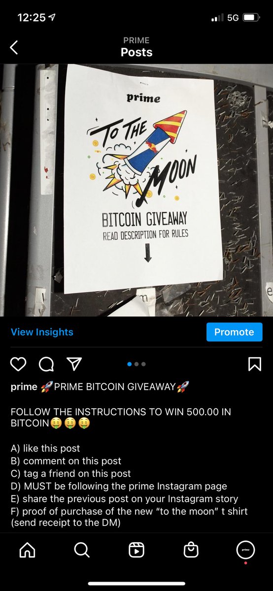 PRIMEforever's tweet image. FREE BITCOIN GIVE AWAY🚀🚀🚀