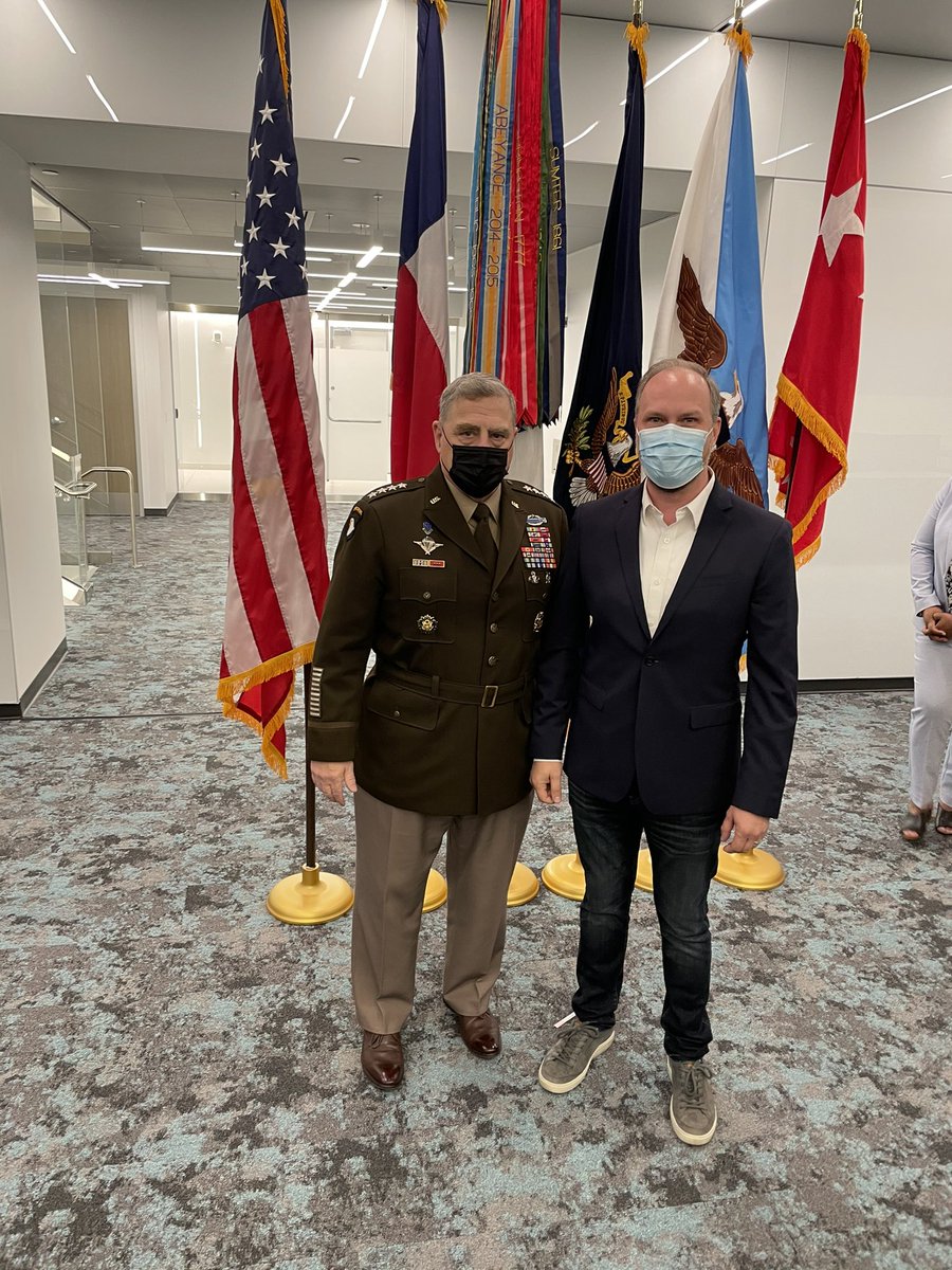 Huge congrats to <a href="/armyfutures/">Army Futures Command</a> for launching their Software Factory at <a href="/accdistrict/">ACC District 🦇</a> today. This is a game changer for <a href="/USArmy/">U.S. Army</a> and for Austin. Proud that <a href="/galvanize/">Galvanize</a> is a part of the team building future military coders.