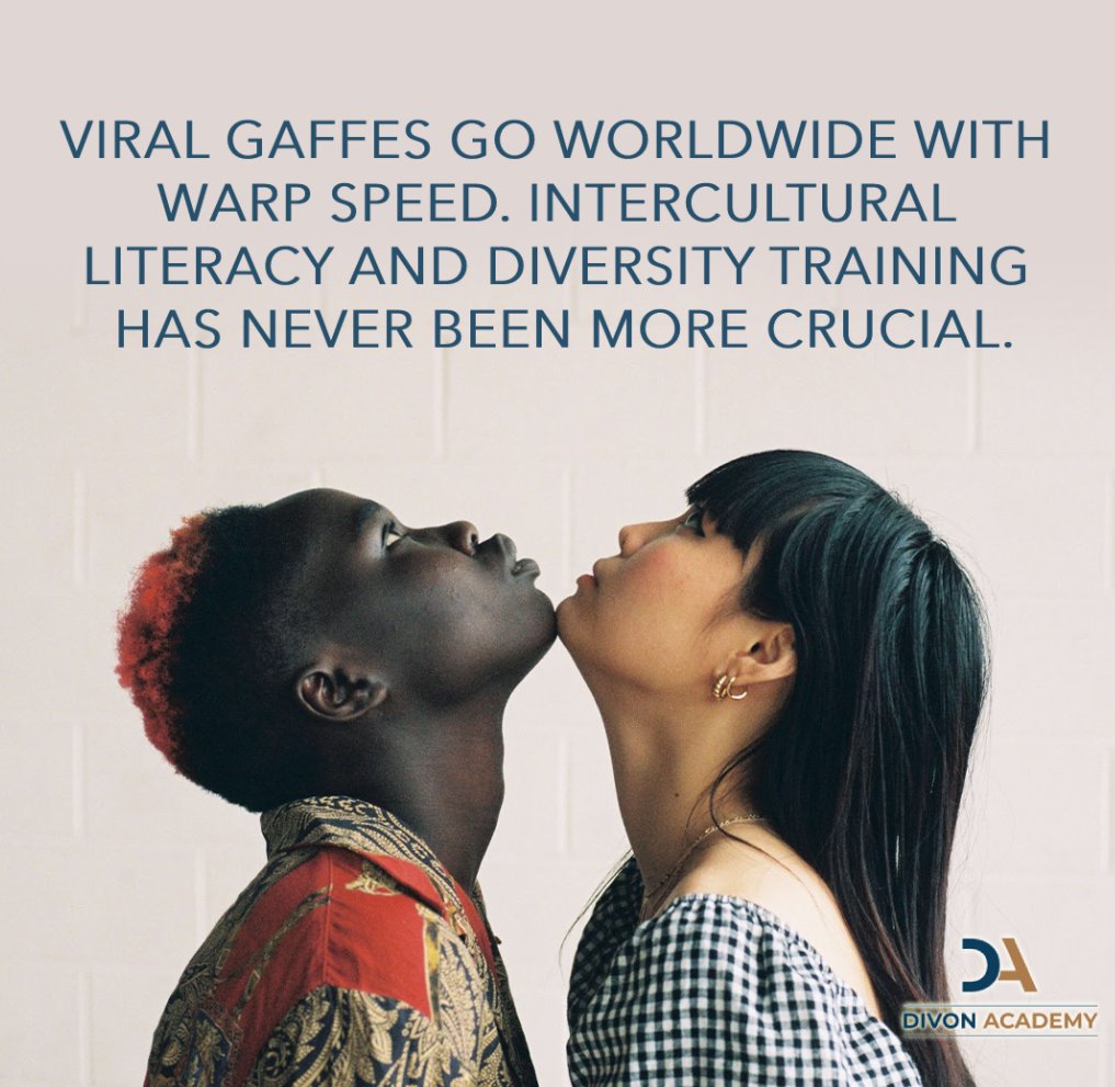 DivonAcademy's tweet photo. Intercultural literacy and diversity training is not just a moral imperative. Its a business one.  

Read the full article at https://t.co/HEshwVi4OO

#diversity #diversitymatters #connectedworld #diversitytraining #culturaltraining  #undisruptable https://t.co/4l7cbuBh5c