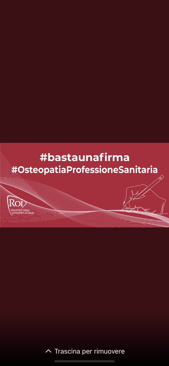 #BastaUnaFirma
#OsteopatiaProfessioneSanitaria 
<a href="/Palazzo_Chigi/">Palazzo_Chigi</a>
