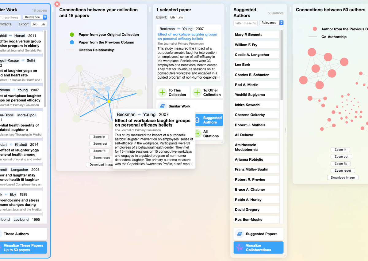 RsrchRabbit's tweet photo. After months of listening &amp; building we're proud to announce @RsrchRabbit Cascade! 🌊

RR Cascade is the most powerful discovery app ever built for researchers 🔥 and re-designs how you explore and visualize the landscape! 

Level up your lit search: https://t.co/Eg7EiL3z9v 
1/🧵 https://t.co/8Gq2fqB7NJ