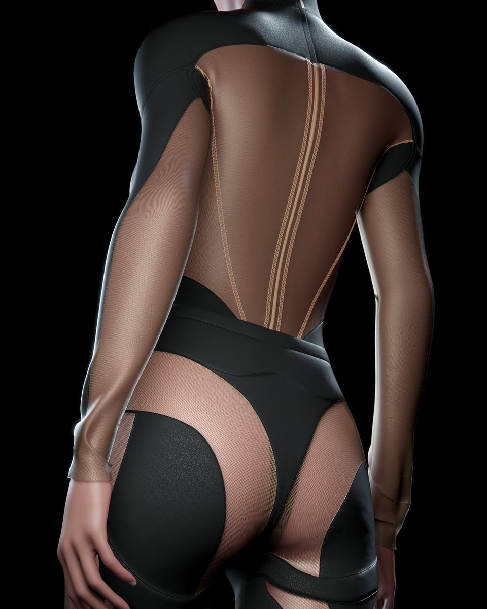NewFormatIO's tweet photo. Digital Fashion Study on Materiality and Sewing Techniques in 3D Space
.
#animation #3d #digitalfashion #digitalclothing #art #design ##film #3danimation #rendering #fashion #fashiondesign #digitalart #cgi #video https://t.co/TW4LMt9rmN