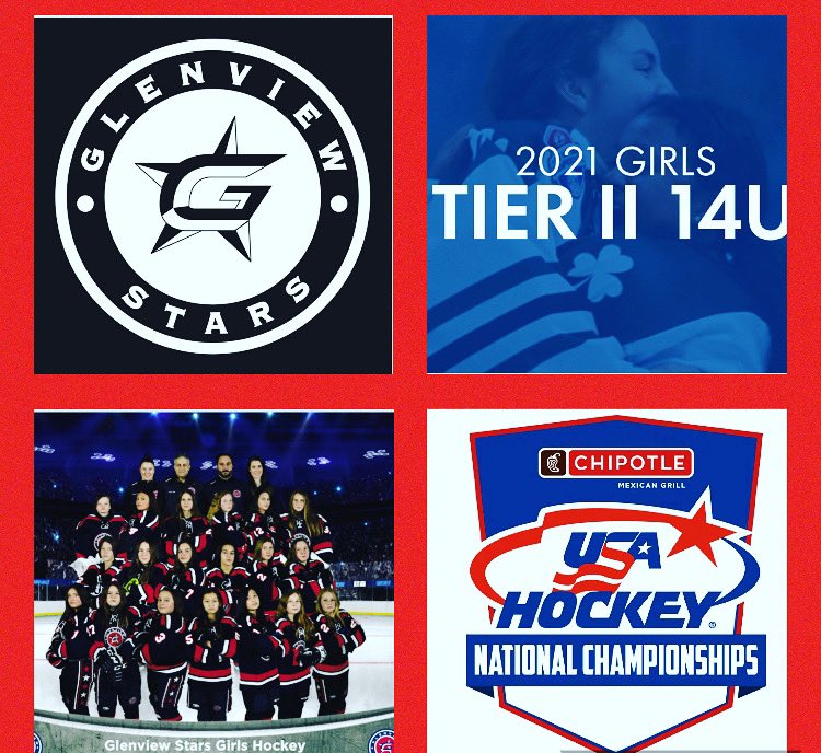 🚨We’re going to Nationals🇺🇸🙌
Excited & honored to accept an invitation from @usahockey to participate in the 2021 USA Hockey-Chipotle Girls Tier II 14U #NationalChampionships in Denver Co! @glenview_stars @tacticsports @AHAI_1 @ChipotleTweets 
@NWHL @NIHL_Hockey @nghlhockey