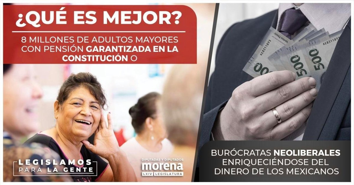 La oposición gasta un dineral tratando de "limpiar" su imagen ya por demás desgastada y corrupta. En décadas no vimos mejoría para el pueblo, solo las fortunas de ellos crecieron. 
Este 6 de junio 
#VotaMorena2021 y #DefendamosLaEsperanza