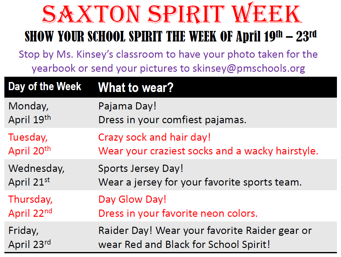 Saxton Middle School (Saxton_Middle) Twitter