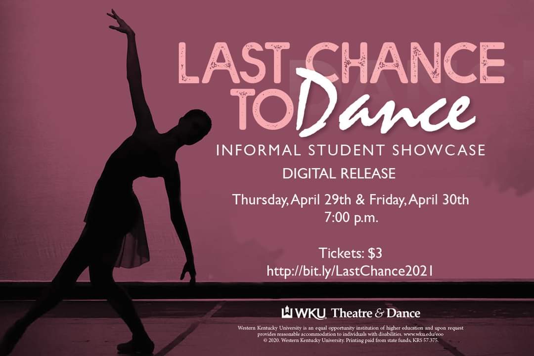 WKUDanceprogram's tweet photo. With a year like no other, we could not have done it without you! You are officially a special part of the #WKUDanceProgram Family! 
There are so many ways to show you care! Ticket sales for our digital concerts go directly to the continued production of future events for dance! https://t.co/OxOMLamePu