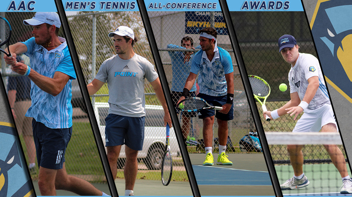 🎾 | Four Skyhawks earn AAC All-Conference recognition

#TogetherWeFly | <a href="/PointUTennis/">Point U Tennis</a> 
 - pointskyhawks.com/article/3928