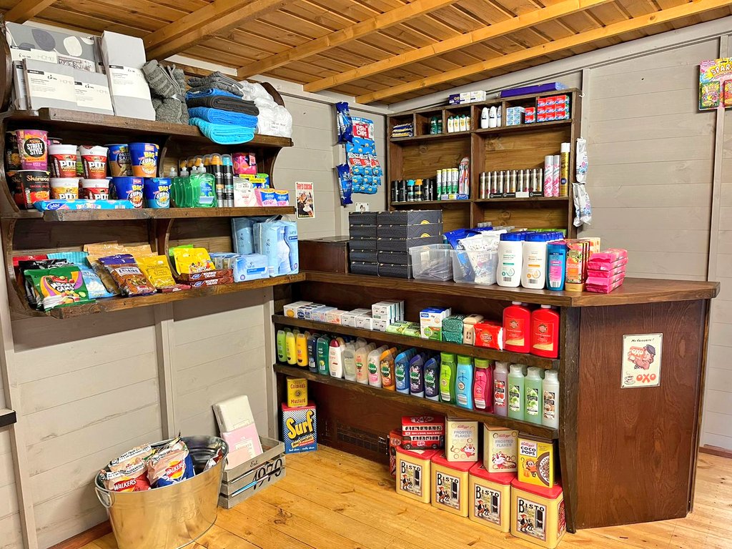 TandyCourt's tweet photo. It's been a while since we shared a photo of our Tandy Store, so here it is all fully stocked. 🏪🧴💜 @AnchorHanover https://t.co/fXpeRgPfI7