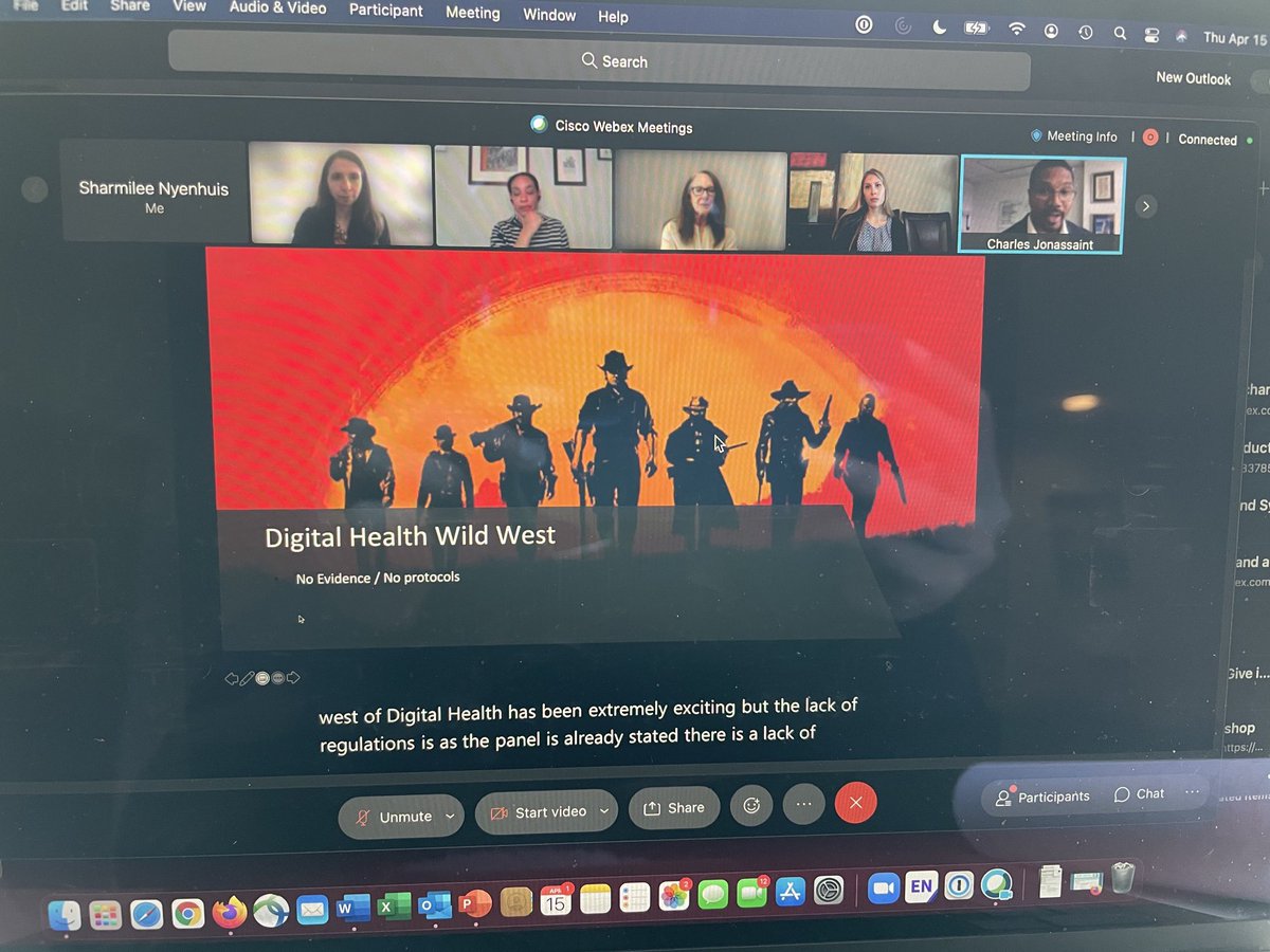 Great talk on considerations to addressing equitable access to digital health by RISE alum, Charles Jonassaint #SBM #digitalhealth