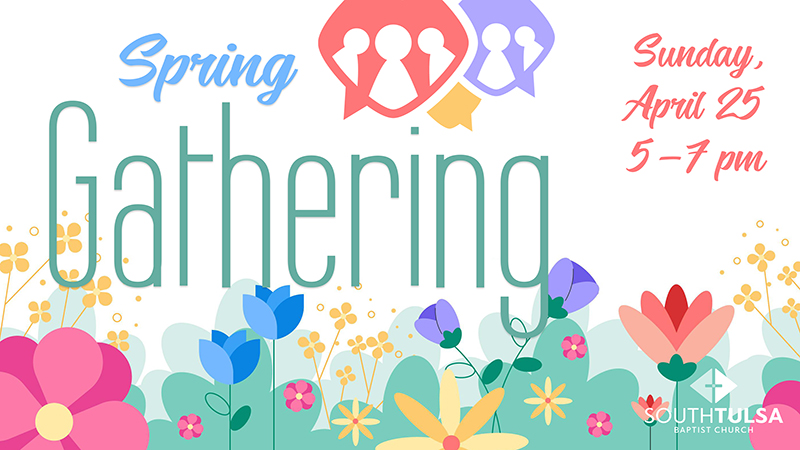 south_tulsa's tweet photo. Register now for our Spring Family Gathering on Sunday, April 25, 5–7pm! Dinner is chicken strips, mashed potatoes and green beans. After dinner we'll be playing Jeopardy! The questions will cross all generations, plus there will be prizes for the winners! https://t.co/HRKmU859bT https://t.co/jrwZCoNggR