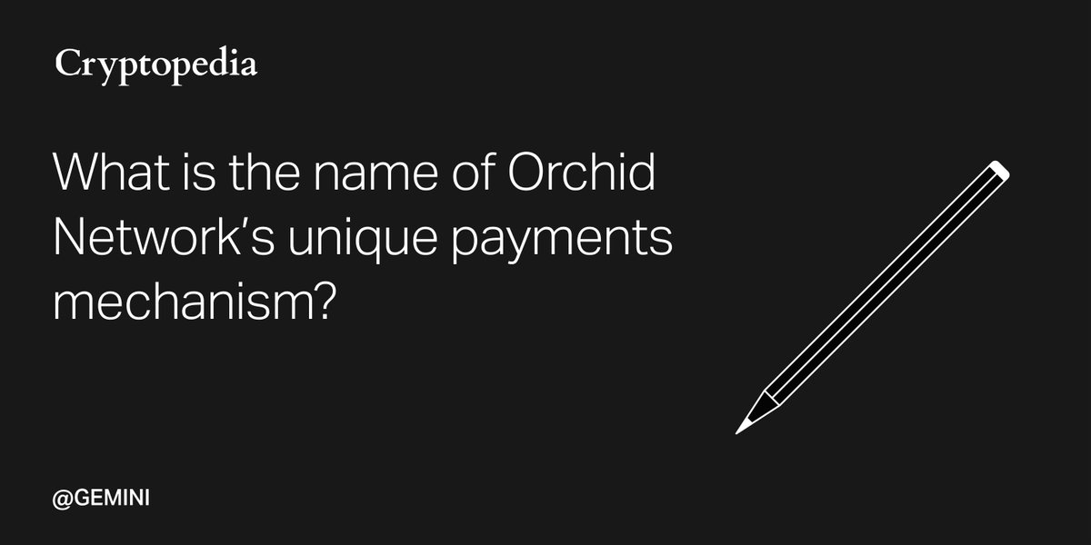 Test your knowledge! Take @Gemini’s new Orchid quiz for a chance to win $OXT. Good luck!