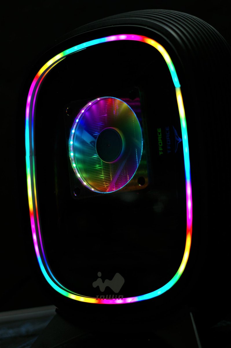 InWin's tweet image. 🎼We can see your halo, balo, halo!!! 😇#Tpbmods's #InWin B1 #CaseMod transforms this #HTPC build, dubbed Project Balo, into something angelic! 😍