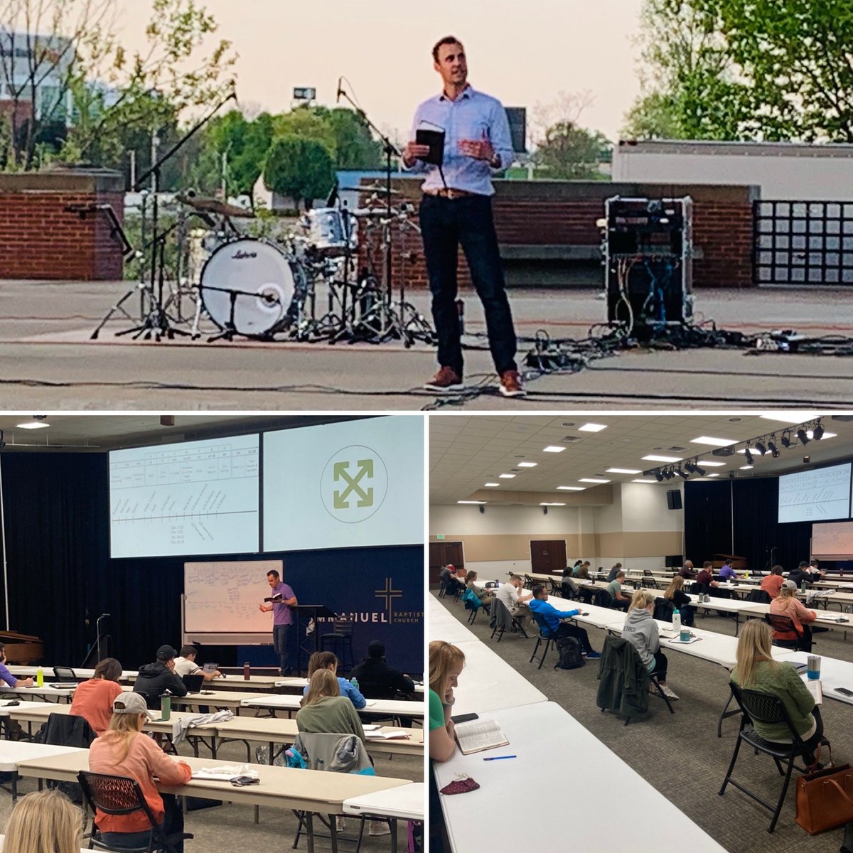 So grateful to have Downline Founder and President, Kennon Vaughan, with us this week, teaching at MEGA Downline and walking our Institute through the book of Revelation!