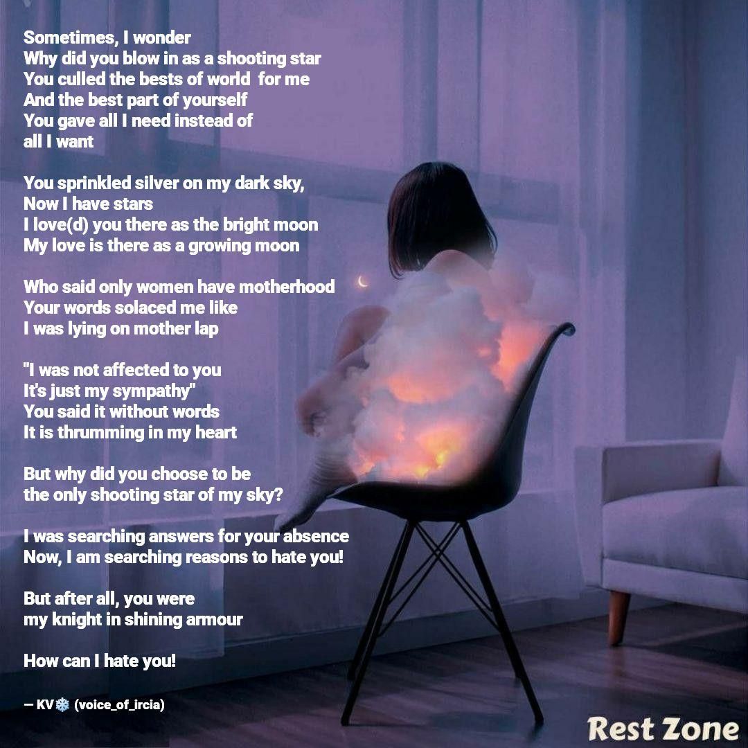 iamkv_ircia's tweet image. #InkMine #BeautifulMess #love #poemoftheday #poems  #poem  #poetrycommunity #poetstwitter
 #LoveStory #BeautifulMistake
#unsaidwords #InkMine #shootingstar  #loveislove #words #kv❄️

But after all, you were 
my knight in shining armour

How can I hate you!