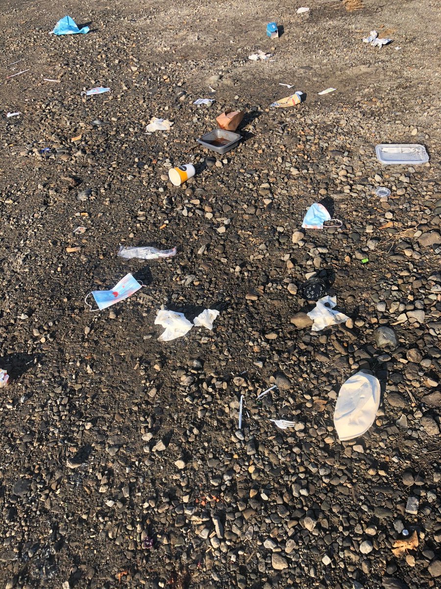 This makes my blood boil… 
Several cars on #broadmeadowestuary yesterday evening to enjoy the weather and a take out and on leaving they just dump all their waste on the shore... #SpecialAreaOfConservation #SpecialProtectionArea