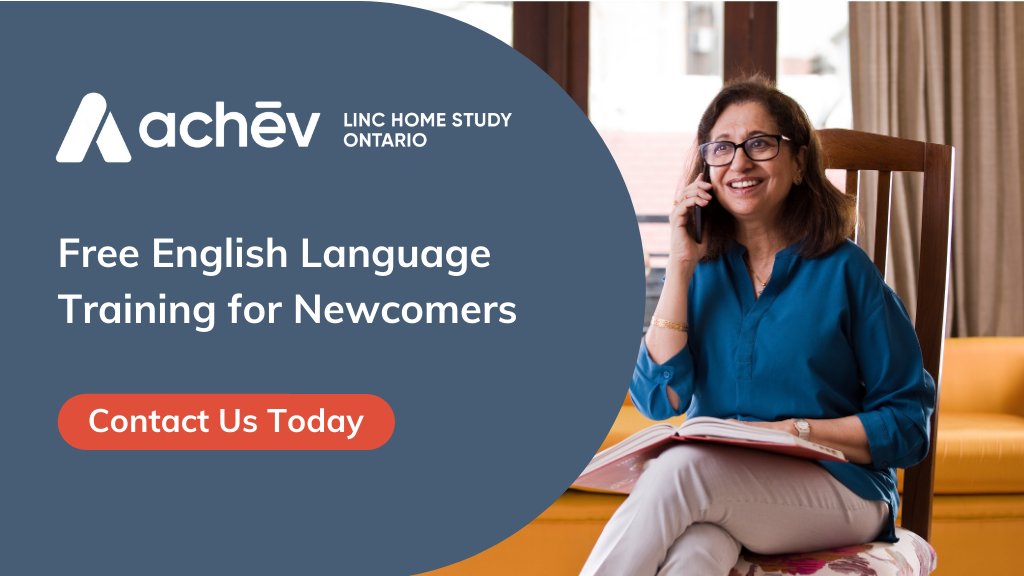 LINCHomeStudy's tweet photo. Do you want to learn English at home for free? LINC Home Study program offers free English classes to eligible newcomers to Canada. To learn more about the LINC Home Study program, visit our website: https://t.co/816n760vTp
#free #english #ontario #learnenglishfree https://t.co/7xQc27hTNu