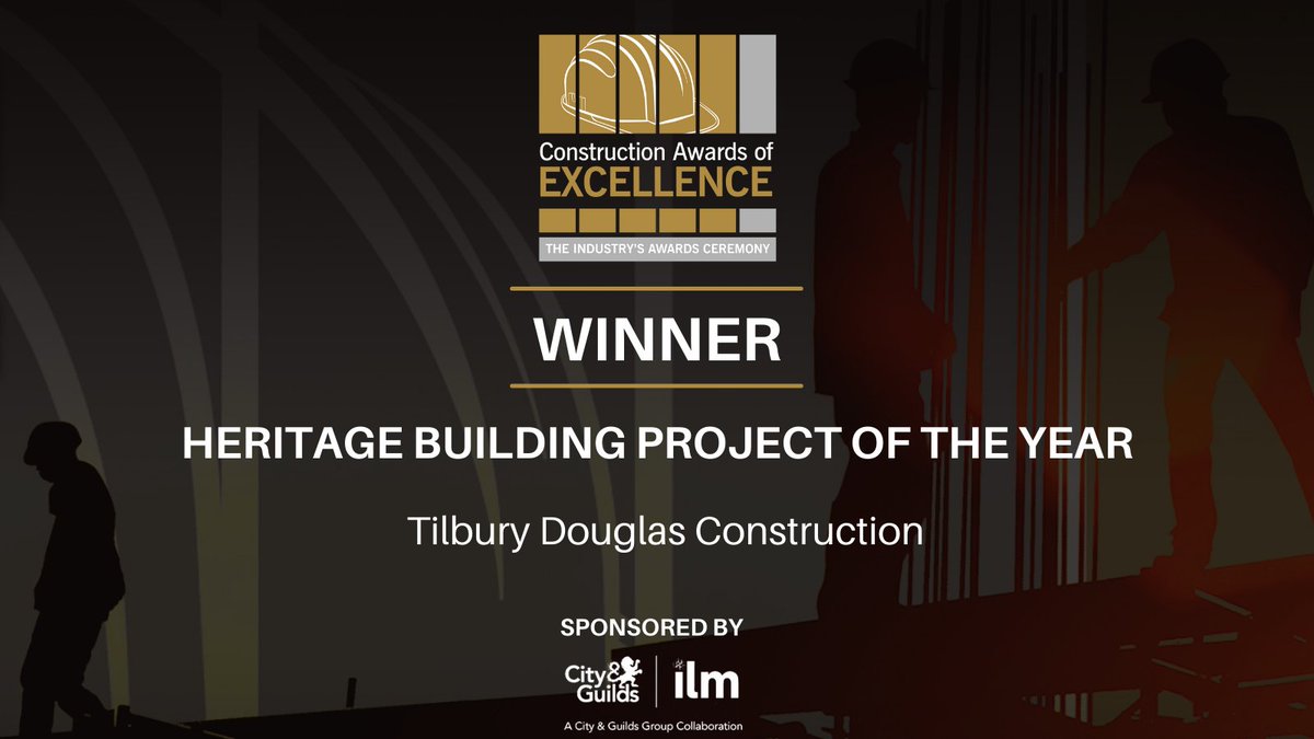 Congratulations to the winner <a href="/Tilbury_douglas/">Tilbury Douglas</a>  at the Construction Awards of Excellence!

#constructionAOE